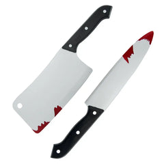 Horror Plastic Bloody Knife Halloween Costume