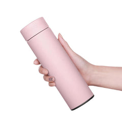 Stainless Steel Thermos, Smart Water Bottle with Temperature Display