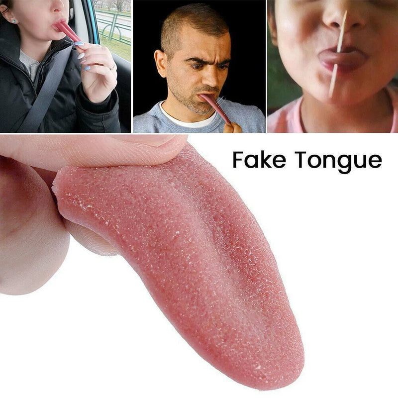 Simulated False Tongue, Funny Fake Tongue Prank