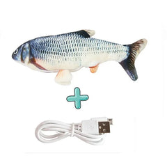 Cat Interactive Electric Floppy Toy Fish